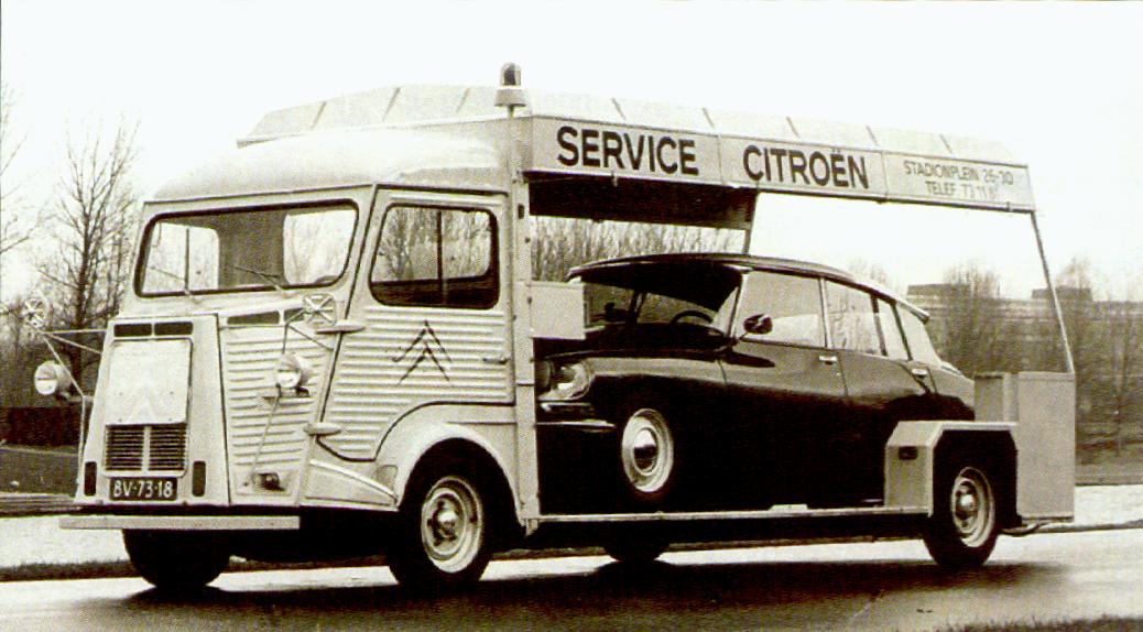Oprijwagen service citroen
